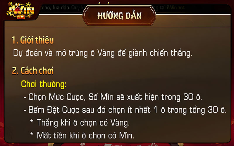 Chơi với chế độ mặc định